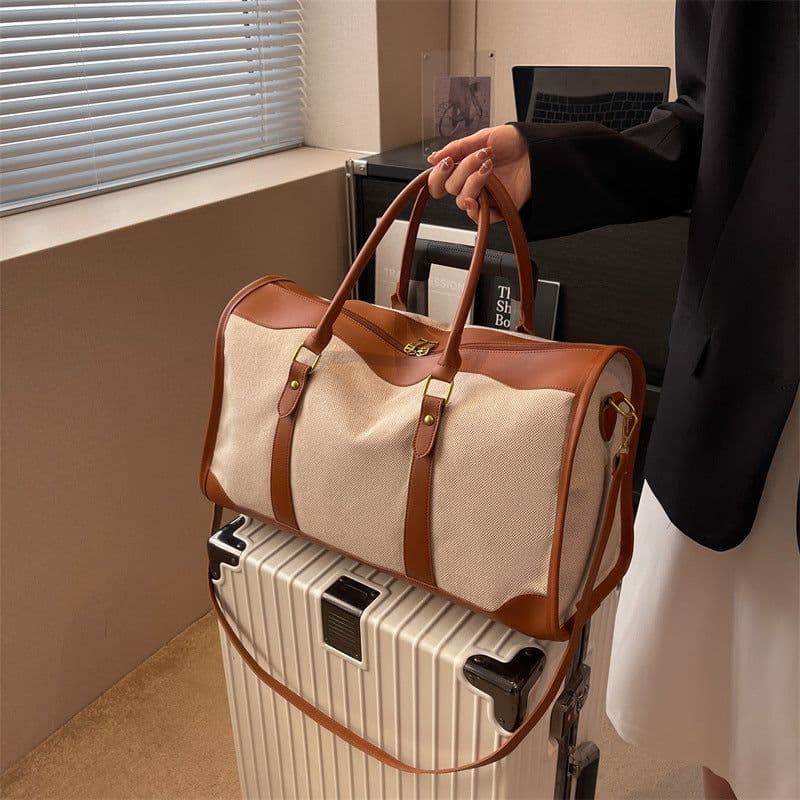 image-Tote Bag Portable Large Capacity Women's Travel Bag