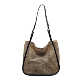 image-Trendy Women's Bags Fashion Large Capacity Contrast Color