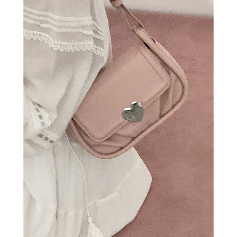 image-Underarm Women's Fashion Pleated Crossbody Bag
