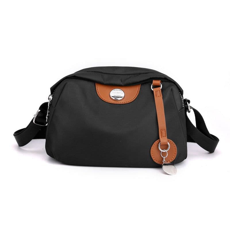image-Fashion Nylon Canvas Diagonal Package Casual Oxford Cloth Shoulder Bag