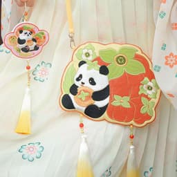 image-Han Chinese Clothing Bag Antique Style Crossbody Embroidered Crossbody Bag