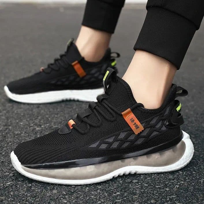 image-Men's Fly Woven Mesh Breathable Casual Student Sports Running Shoes