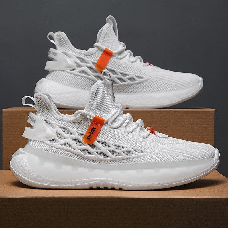 image-Men's Fly Woven Mesh Breathable Casual Student Sports Running Shoes
