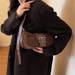 image-New Women's Autumn Winter Retro All-match Messenger Bag