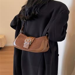 image-New Women's Autumn Winter Retro All-match Messenger Bag