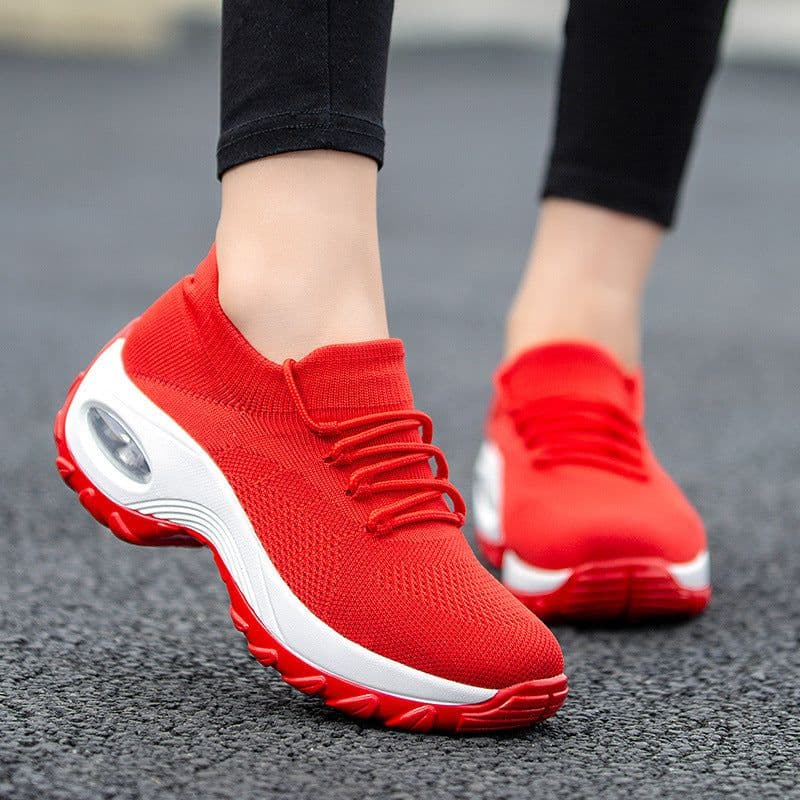 image-Women's Flying Socks Casual Running Shoes