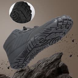 image-Outdoor Sports Cotton Shoes For Men And Women Winter Warm Slip-on Boots Wear-resistant Anti-ski Thickened Shoes Couple