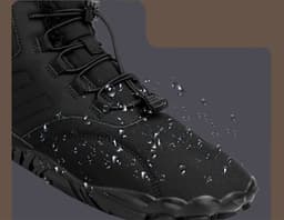 image-Outdoor Sports Cotton Shoes For Men And Women Winter Warm Slip-on Boots Wear-resistant Anti-ski Thickened Shoes Couple