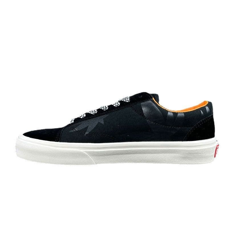 image-Black Warrior Plaid Classic Low-top Shoes High Street Canvas