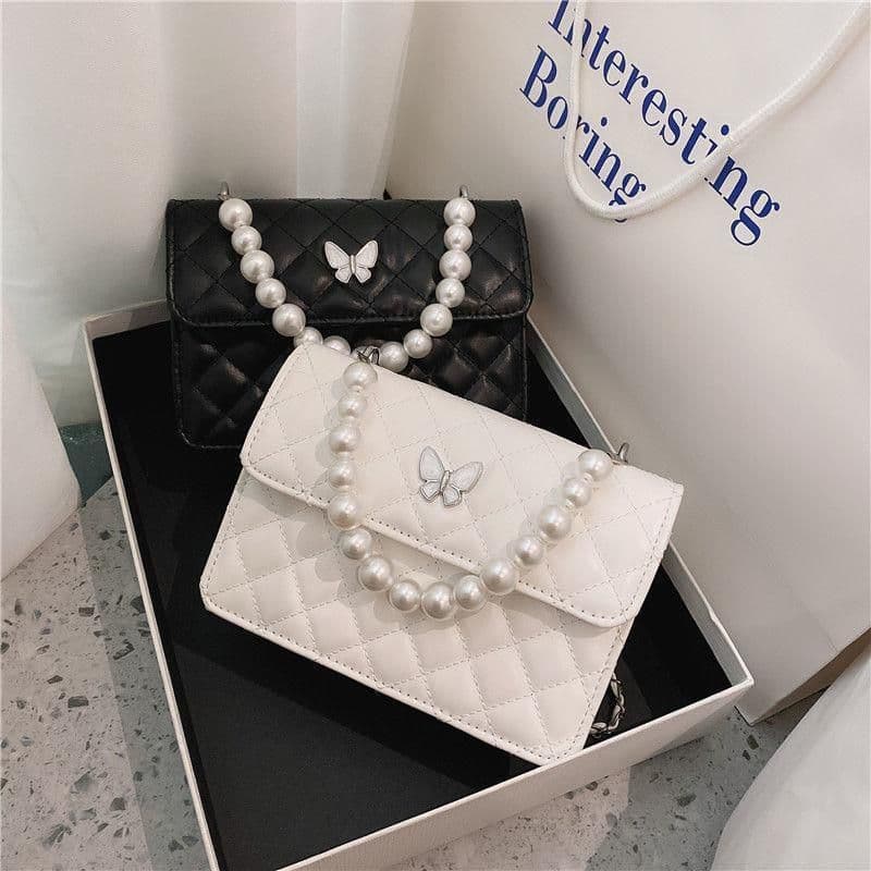 image-Crossbody Bag Women's Bag Rhombic Shoulder New Simple Fashion