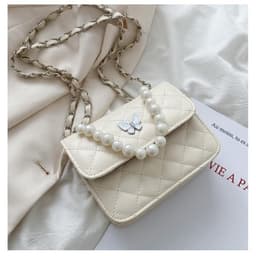 image-Crossbody Bag Women's Bag Rhombic Shoulder New Simple Fashion