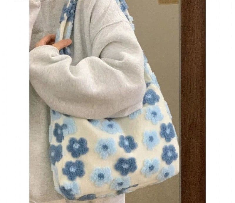 image-New Large Capacity Fur Bag Women's Bag Casual All-matching