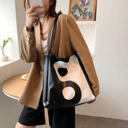 image-Women's Fashion Simple Underarm Large Capacity Shoulder Bag