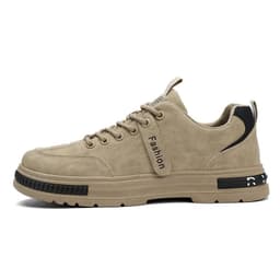 image-Men's Sports Shoes Casual Sneakers Outdoor Platform Fashion Luxury Lace-up Loafers Breathable Hiking Flat Shoes