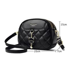 image-Fashion Small Square Bag Three-layer Large Capacity All-match Shoulder Messenger Bag