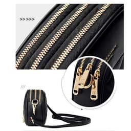 image-Fashion Small Square Bag Three-layer Large Capacity All-match Shoulder Messenger Bag