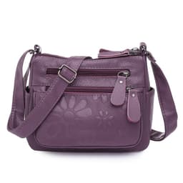image-Large Capacity Soft Leather Fashion Shoulder Crossbody Bag