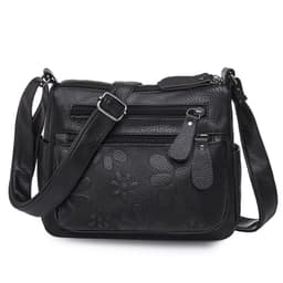 image-Large Capacity Soft Leather Fashion Shoulder Crossbody Bag