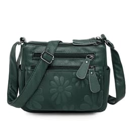 image-Large Capacity Soft Leather Fashion Shoulder Crossbody Bag