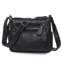 image-Large Capacity Soft Leather Fashion Shoulder Crossbody Bag