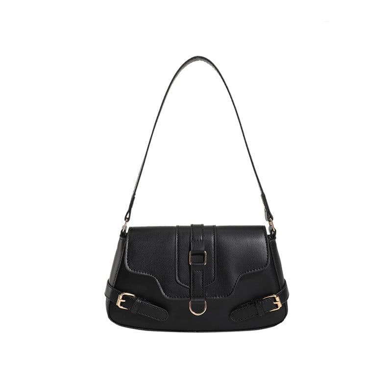 image-Pure Color Simple Shoulder Messenger Bag Fashion Casual