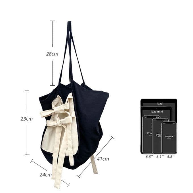 image-Special-interest Design New Cloth Bag Large Capacity Mori Style Portable Shoulder Bag
