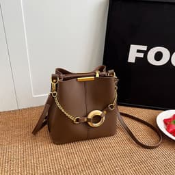 image-Women's Fashionable Simple Shoulder Bag