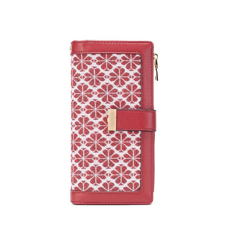 image-Long Buckle Women's Wallet Large Capacity