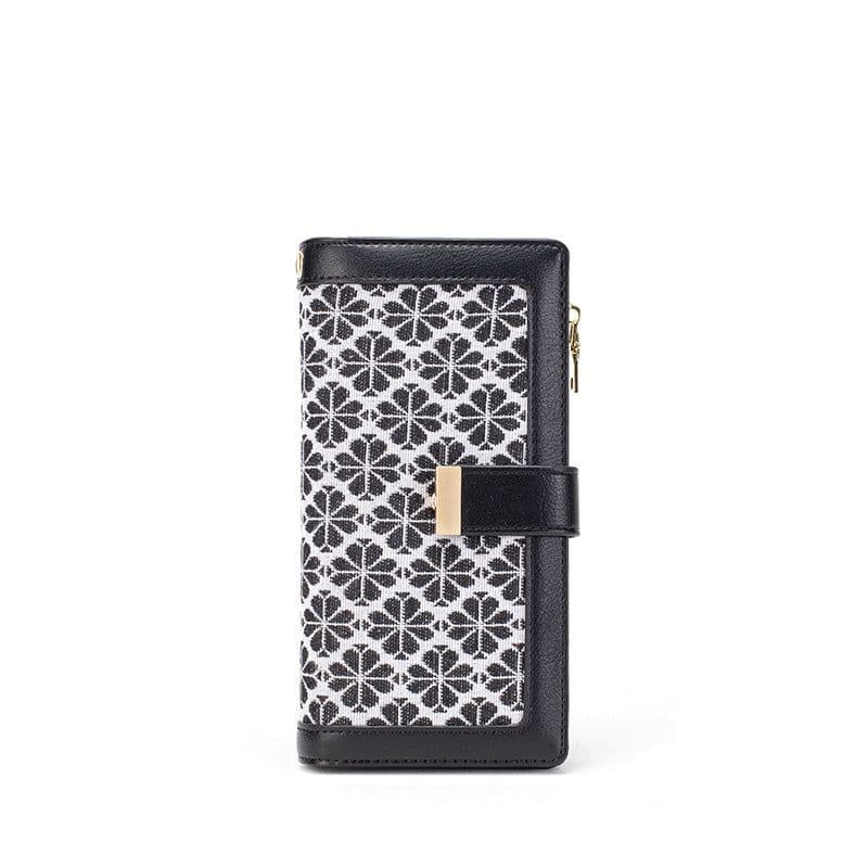image-Long Buckle Women's Wallet Large Capacity