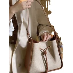 image-Women's Crossbody Bucket Tote Bag