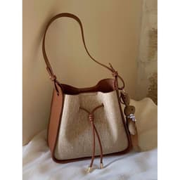 image-Women's Crossbody Bucket Tote Bag