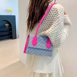 image-Summer New Fashion All-match Messenger Bag Advanced Texture Women