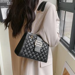 image-Crossbody Bag Chain Shoulder Bag New Commuter's All-matching Large Capacity Women
