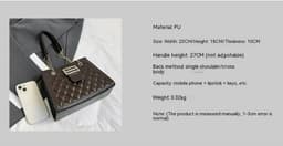 image-Crossbody Bag Chain Shoulder Bag New Commuter's All-matching Large Capacity Women