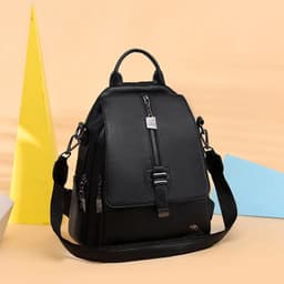 image-New Fashion PU Soft Leather Small Backpack