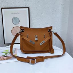 image-New Genuine Leather European And American Style First Layer Cowhide Messenger Bag