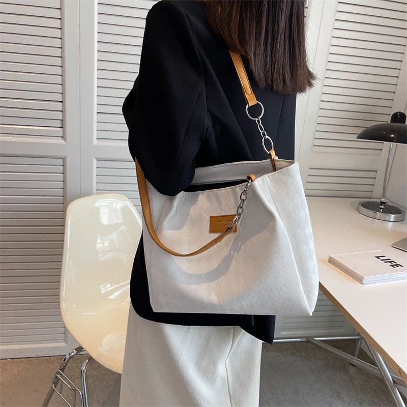 image-Women's All-match Shoulder Tote Bag