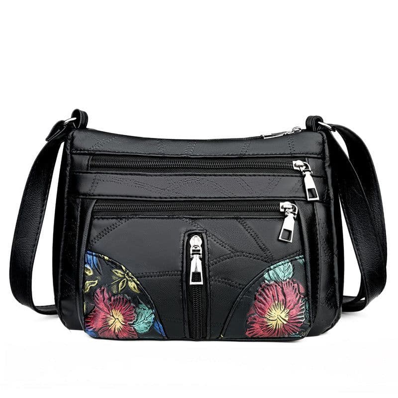 image-Soft Textured Women's Large Capacity Versatile Crossbody Bag