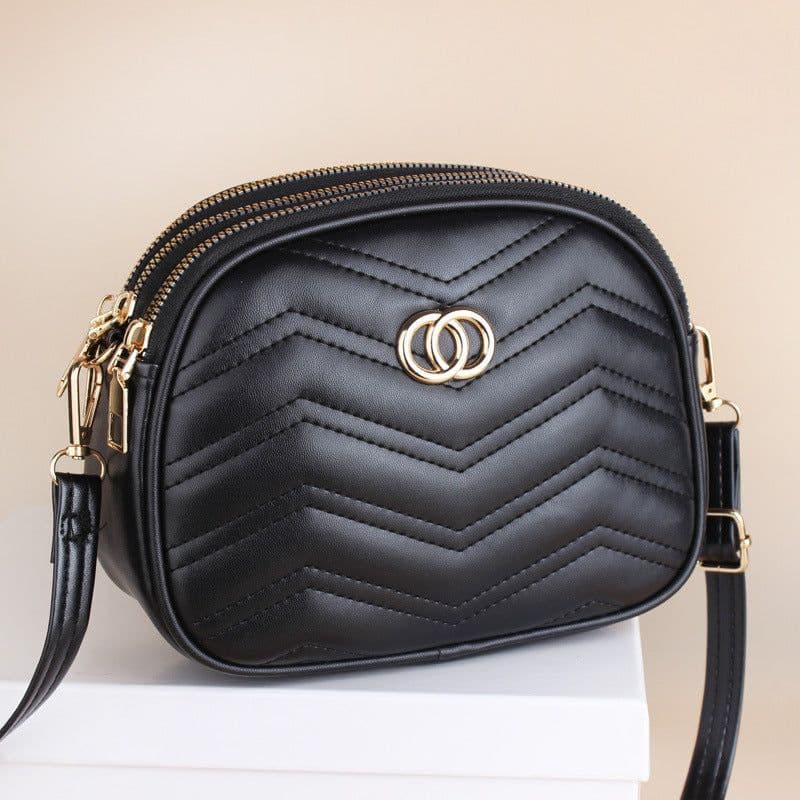 image-Women's Shoulder Messenger Bag New Fashion Small Round Mini