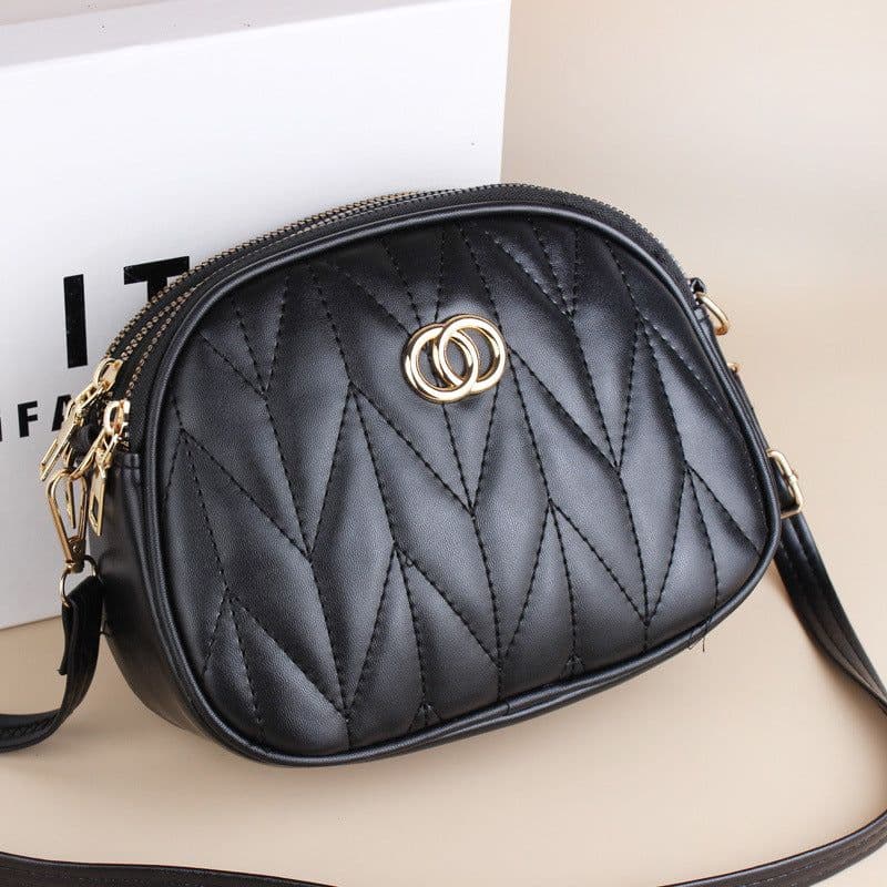 image-Women's Shoulder Messenger Bag New Fashion Small Round Mini