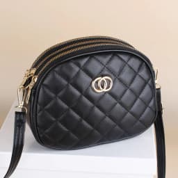 image-Women's Shoulder Messenger Bag New Fashion Small Round Mini