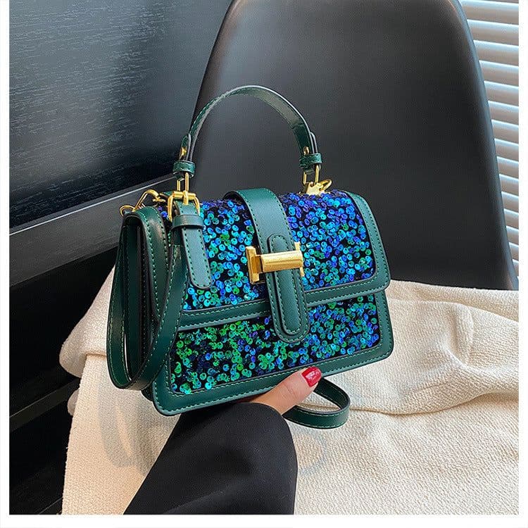 image-Women's Fashion Casual Sequin Shoulder Bag