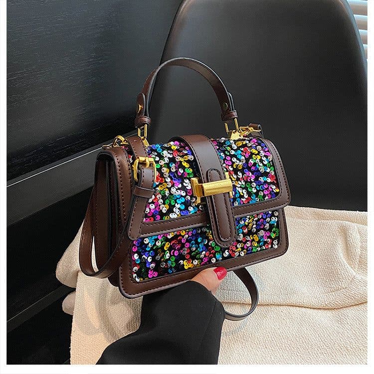 image-Women's Fashion Casual Sequin Shoulder Bag