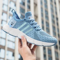 image-Leisure Fly Woven Breathable Sports Shoes