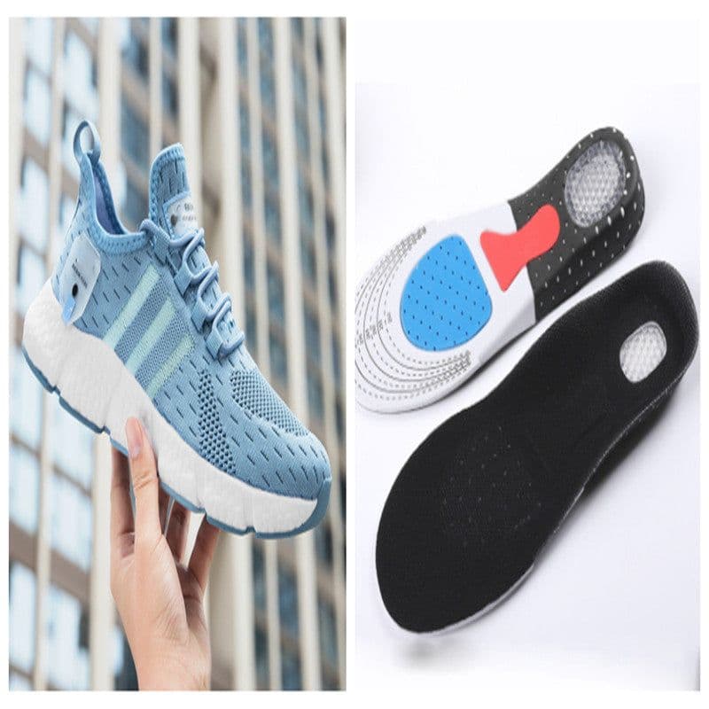 image-Leisure Fly Woven Breathable Sports Shoes
