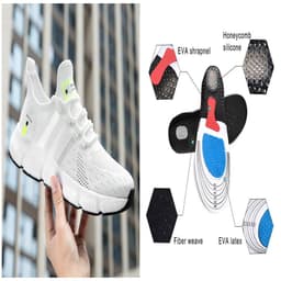 image-Leisure Fly Woven Breathable Sports Shoes