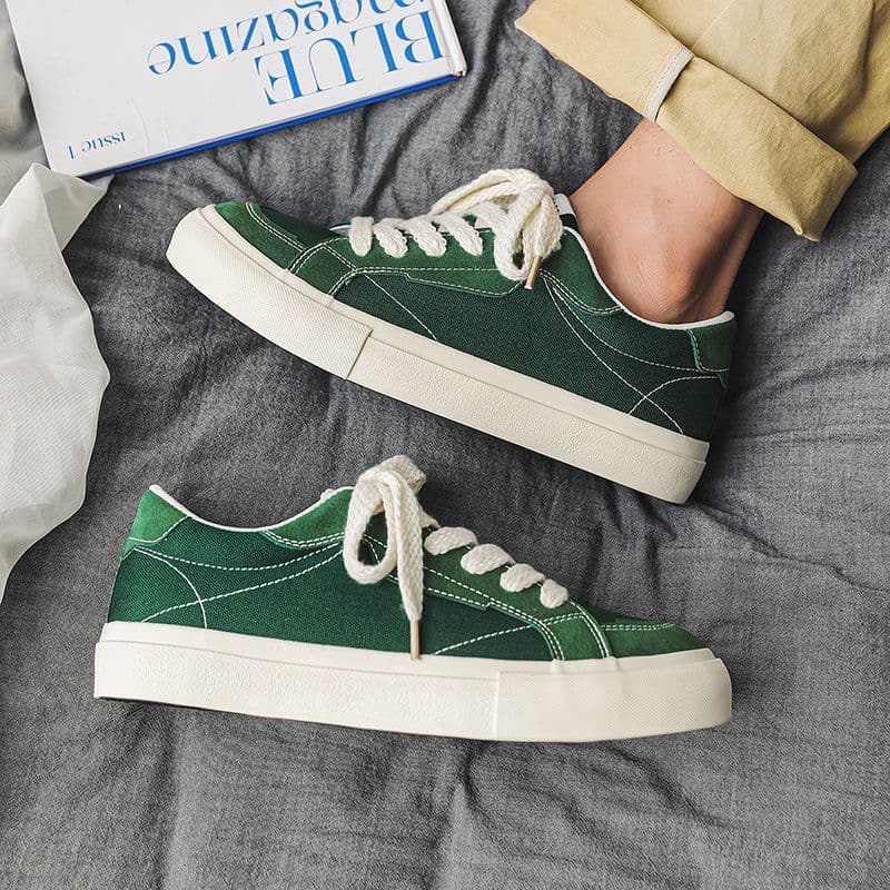 image-Men's Summer Canvas Shoes Casual Sneakers