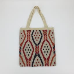 image-Large Capacity Woven Fabric Cute Fashion Tote Bag