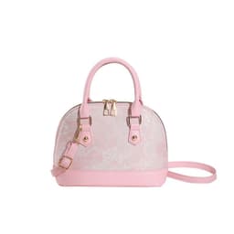 image-Popular Fashion Pattern Stitching Shoulder Messenger Bag Women's Simple Portable