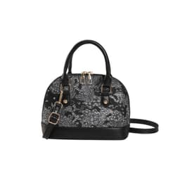 image-Popular Fashion Pattern Stitching Shoulder Messenger Bag Women's Simple Portable